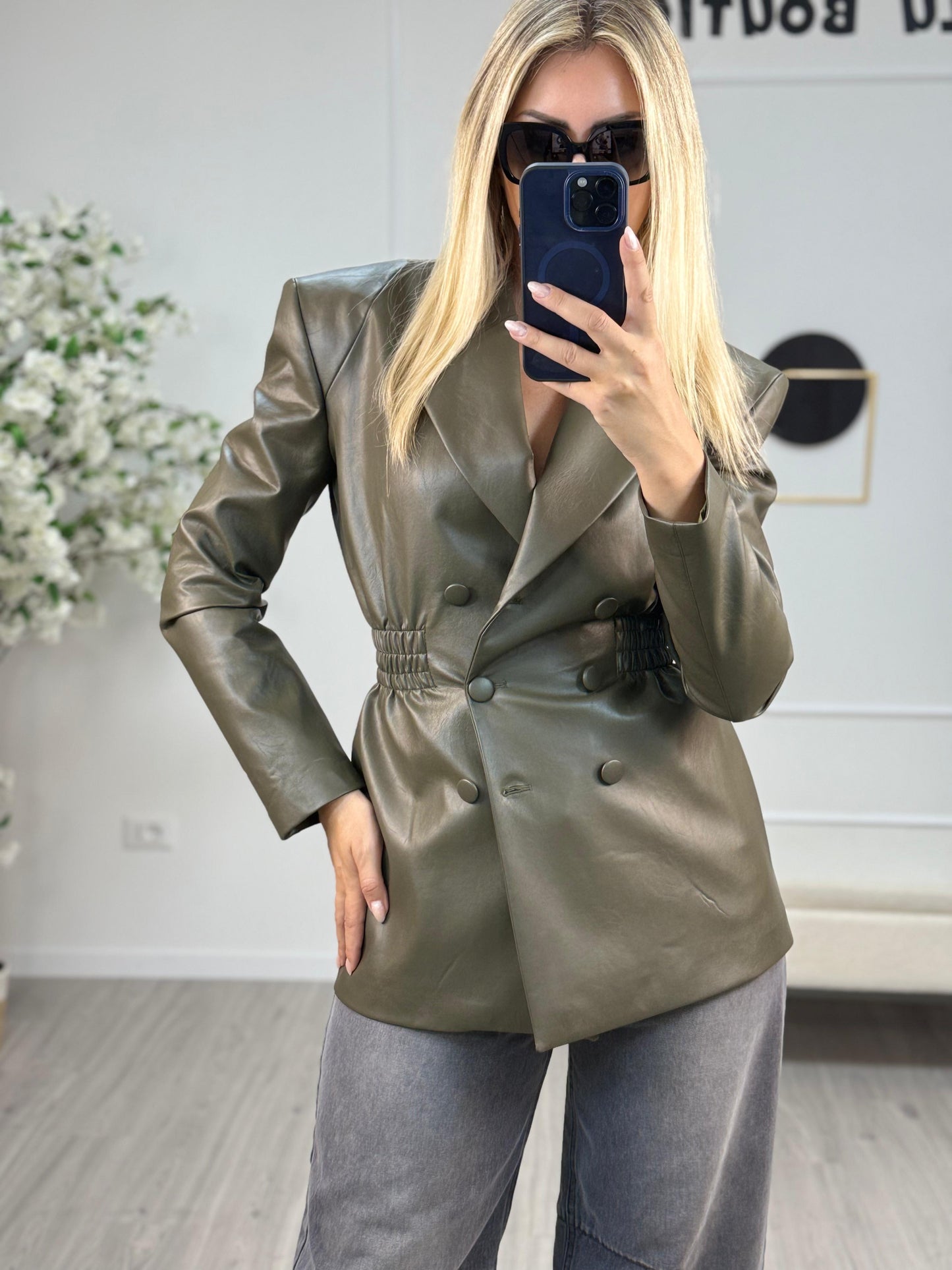 Giacca Ecopelle Silence Limited