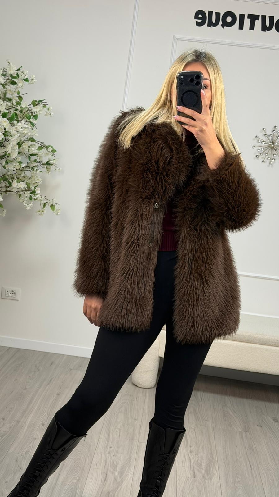 Ecopelliccia Midi Susy Mix