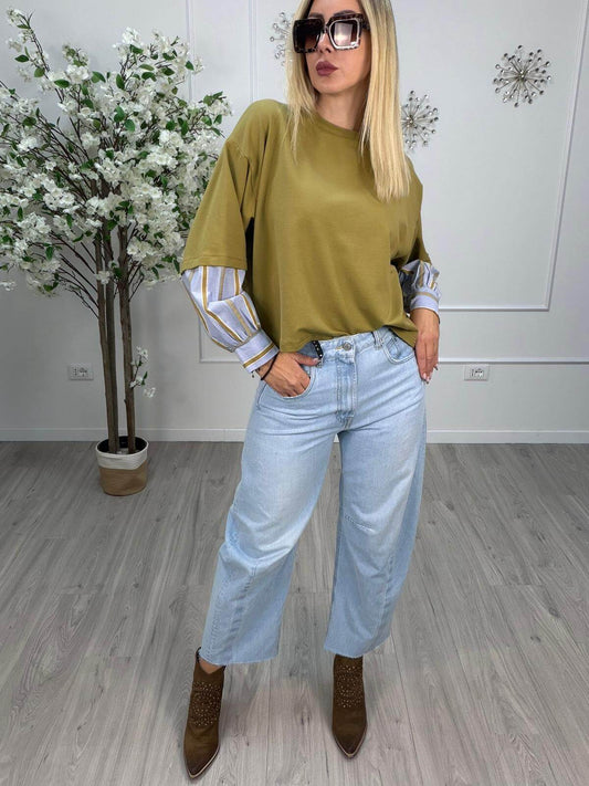 Haveone Jeans Barbara Donna Dritta Light Denim