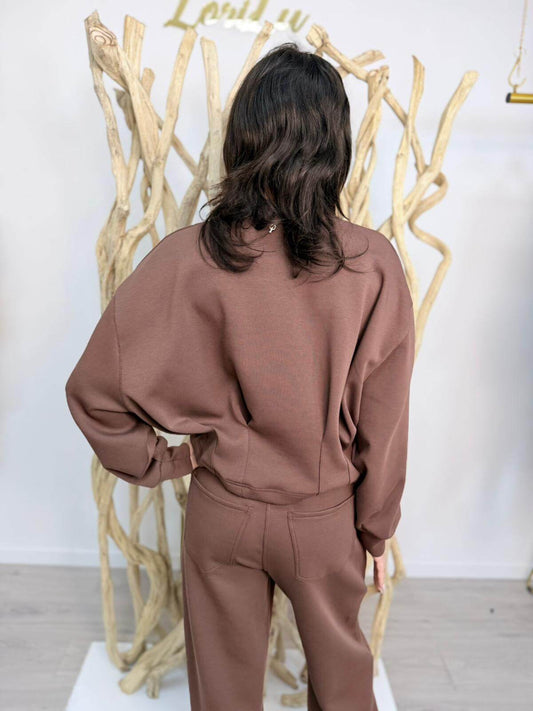 Philia Loft Pantalone Donna Marrone