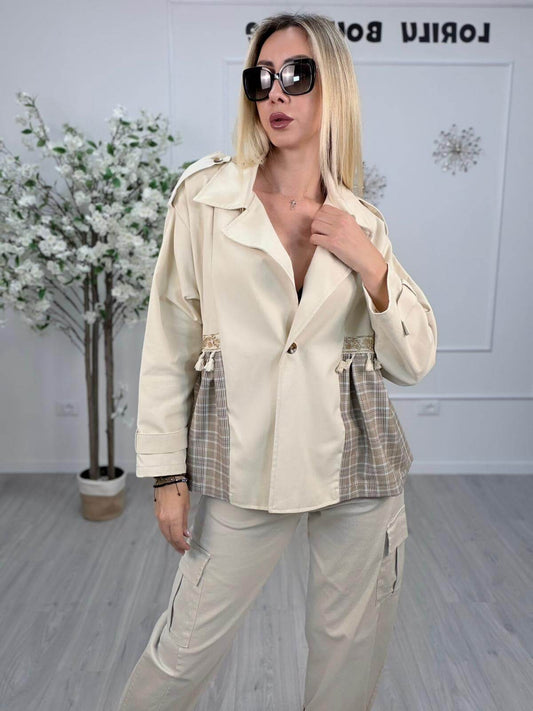Susy Mix Trench Over Donna Sabba Boho-Chic