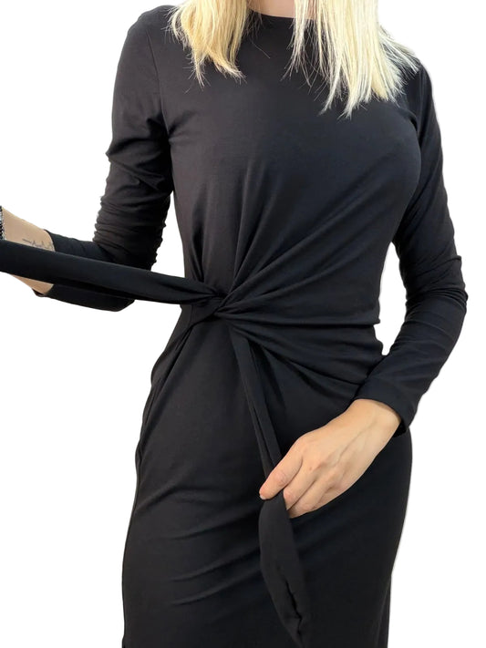 Abito Jersey Nodo Laterale - Haveone