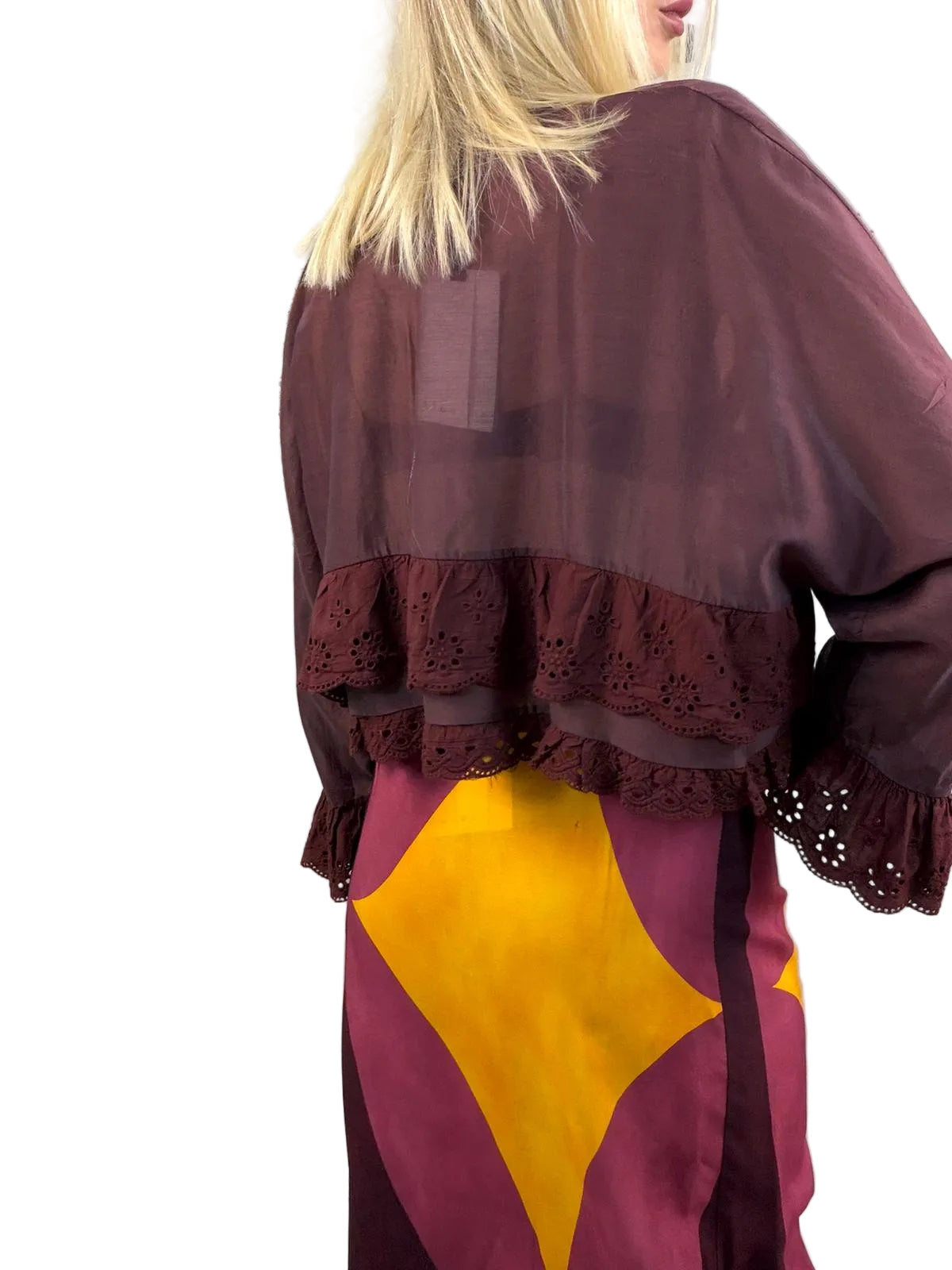 Blusa Over "India" Haveone – Bordeaux