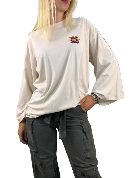 Maglia Over Maniche Ampie WILD SPIRIT – VICOLO