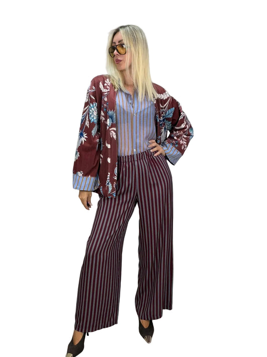 Pantalone Nomad righe bordeaux HaveOne