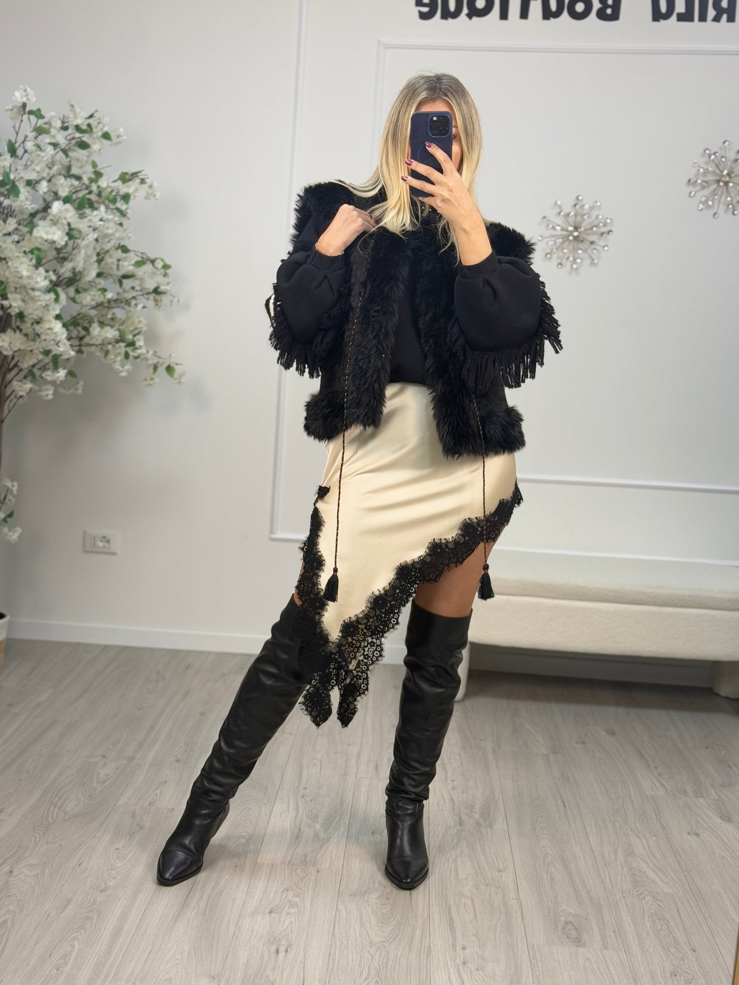 Gonna Asimmetrica Pizzo Haveone