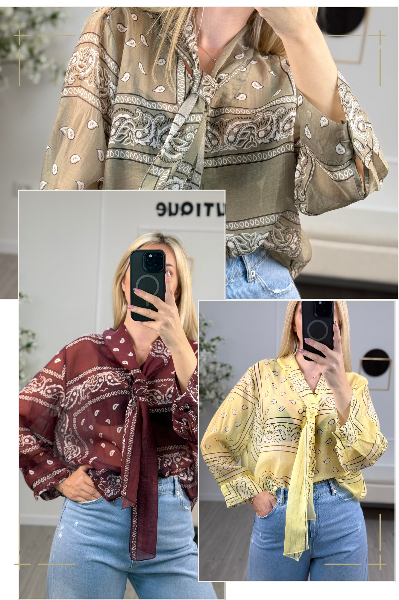 Haveone Camicia Bandana