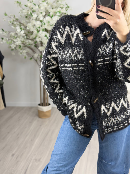 KONTATTO Cardigan Jacquard