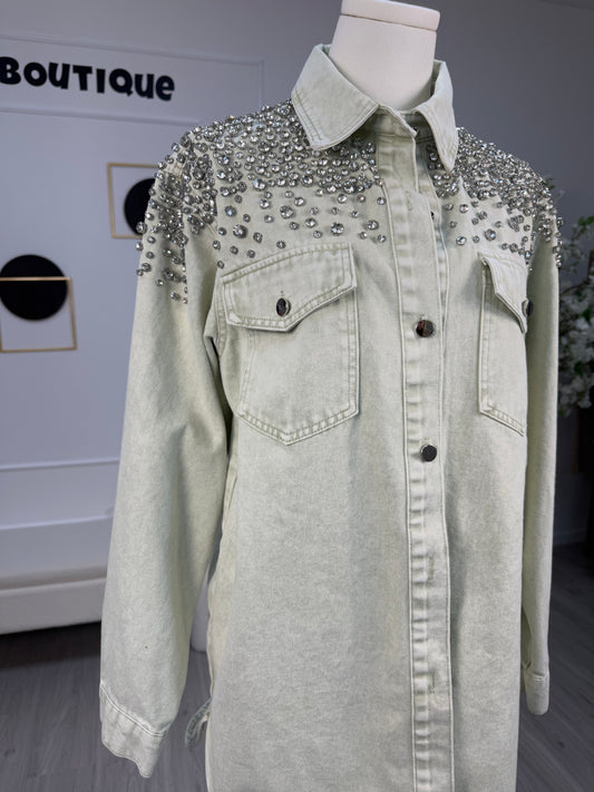 Susy Mix Camicia Strass