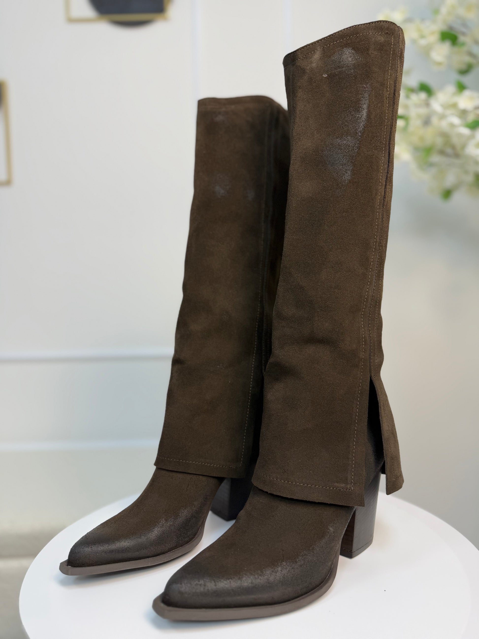 Stivali Divine Follie Vera Pelle Lorilu Boutique