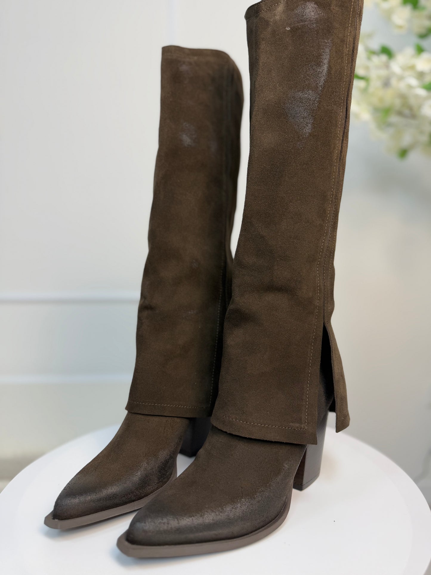 Stivali Divine Follie Vera Pelle Lorilu Boutique