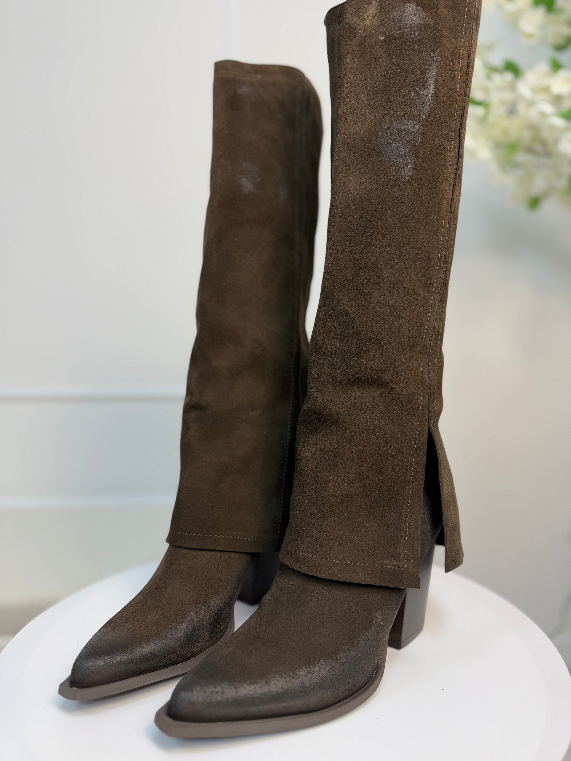 Stivali Divine Follie Vera Pelle Lorilu Boutique