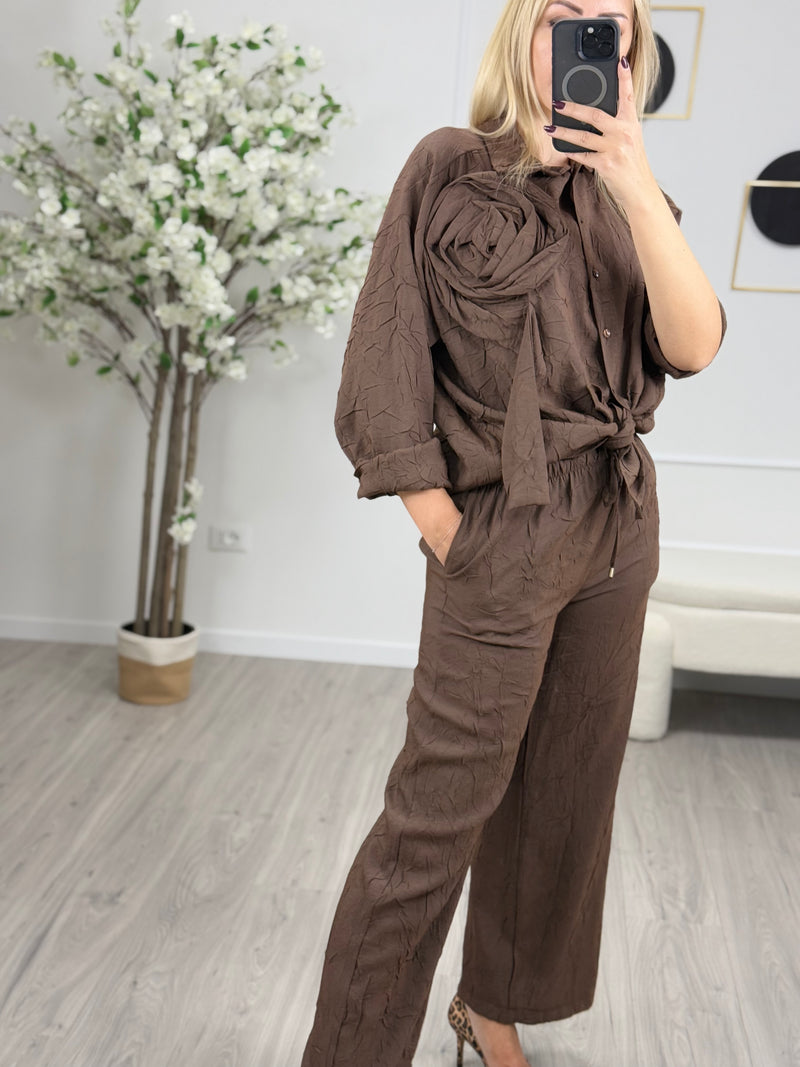 Pantalone Crepe Donna -Tensione In