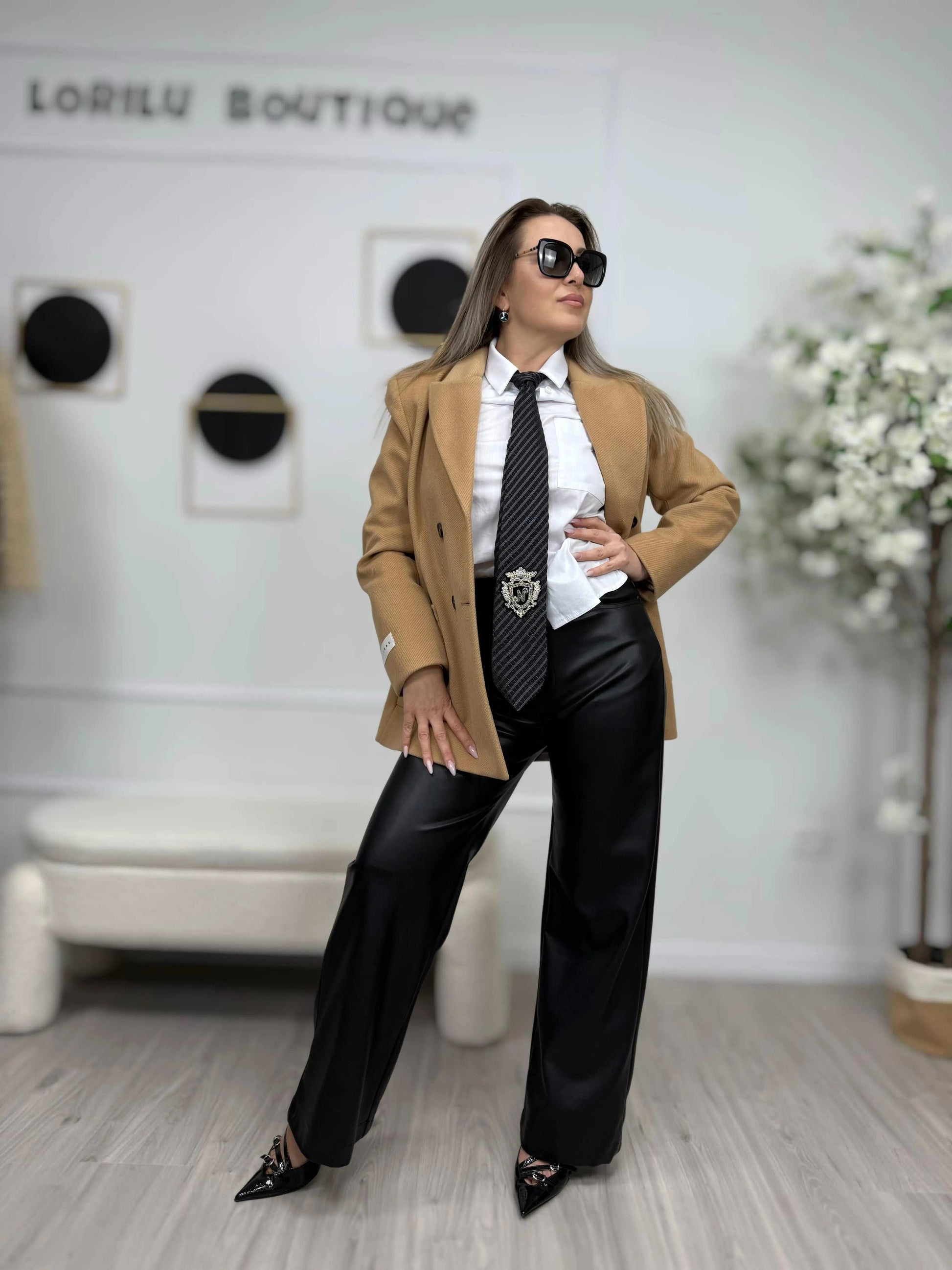 HAVEONE Cappotto Doppio Petto