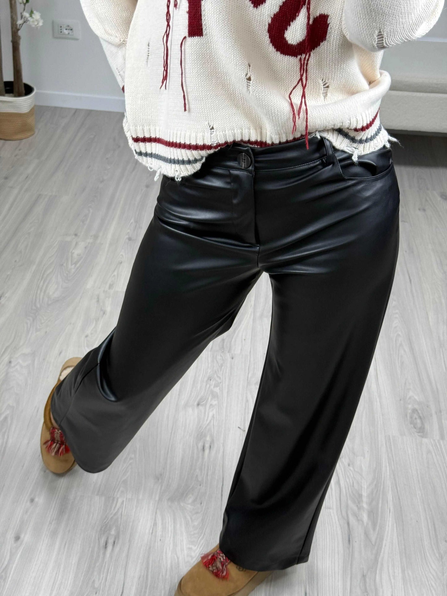 SOUVENIR Pantalone Ecco pelle