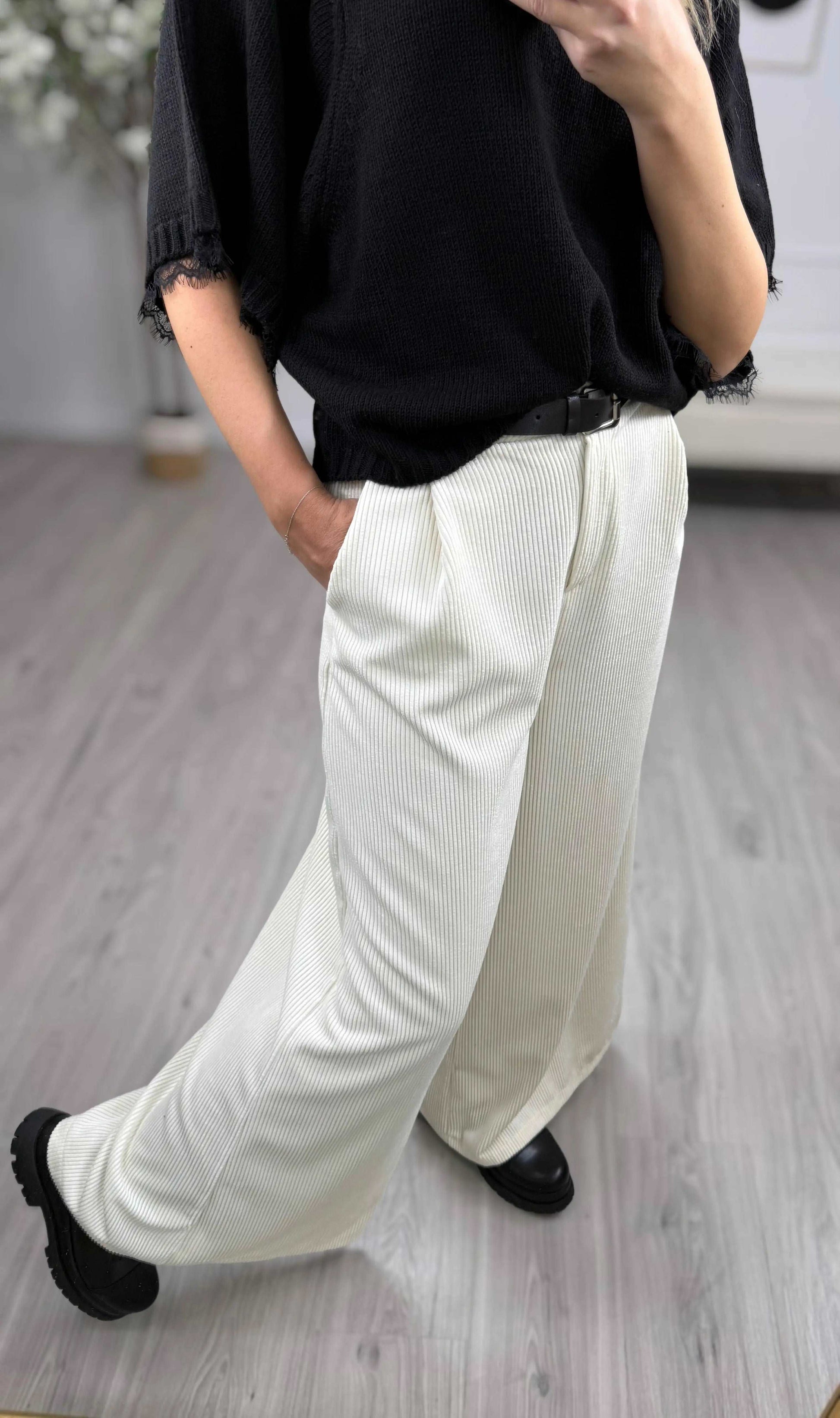 HAVEONE Pantalone Palazzo