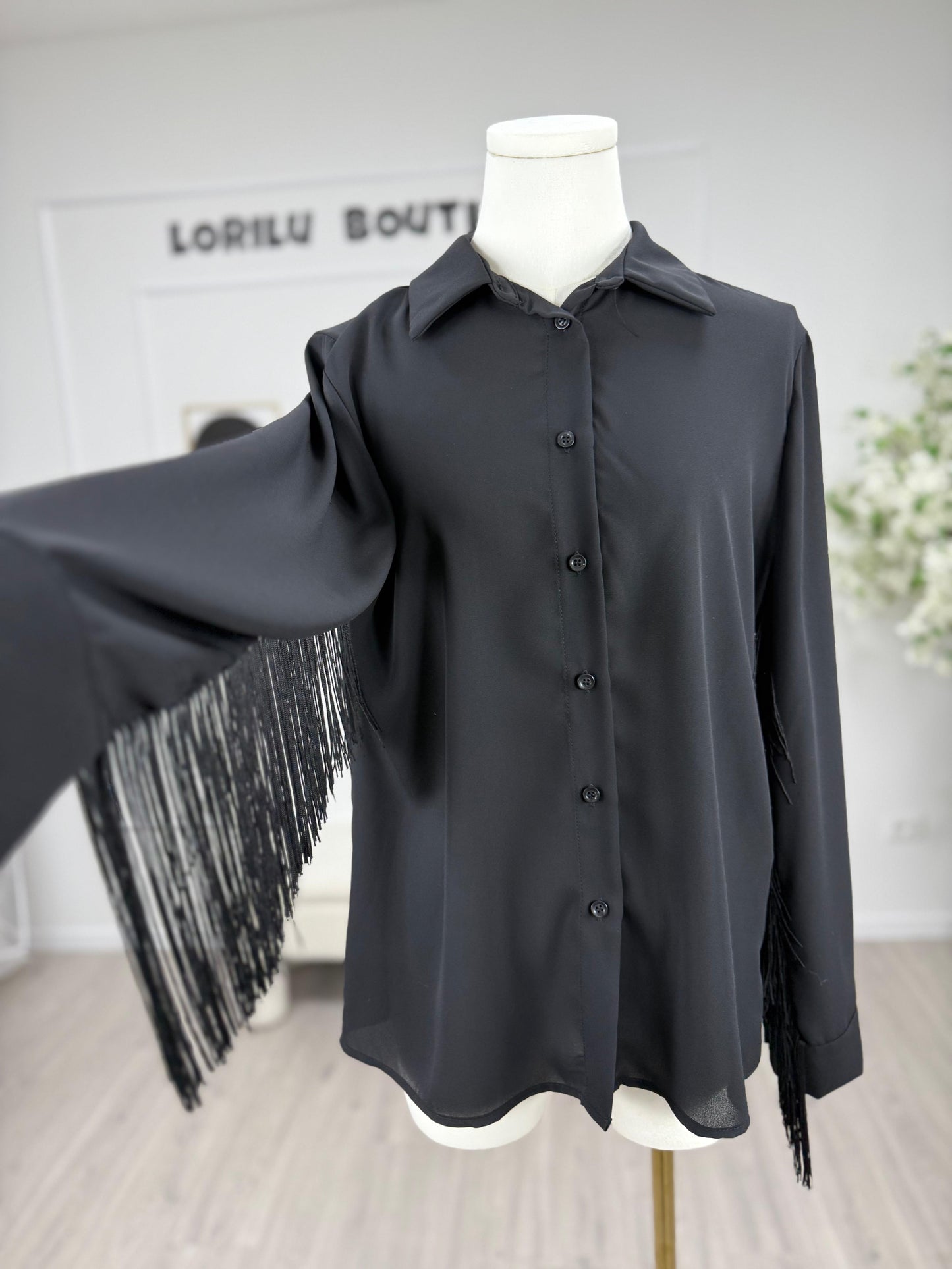 HAVEONE Camicia Frange HAVEONE