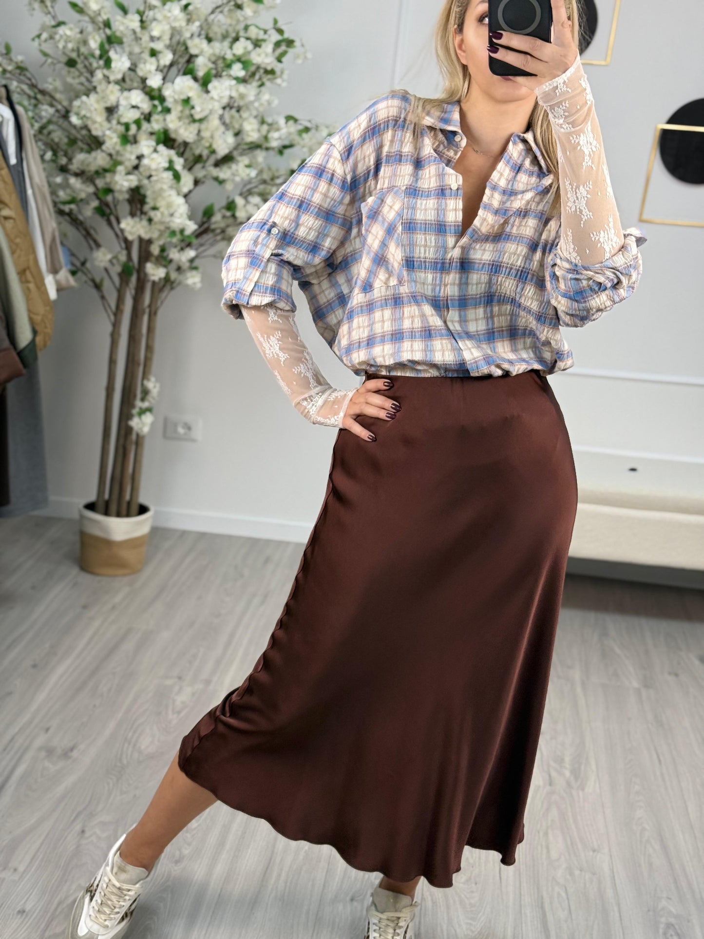 HaveOne Camicia in Pizzo