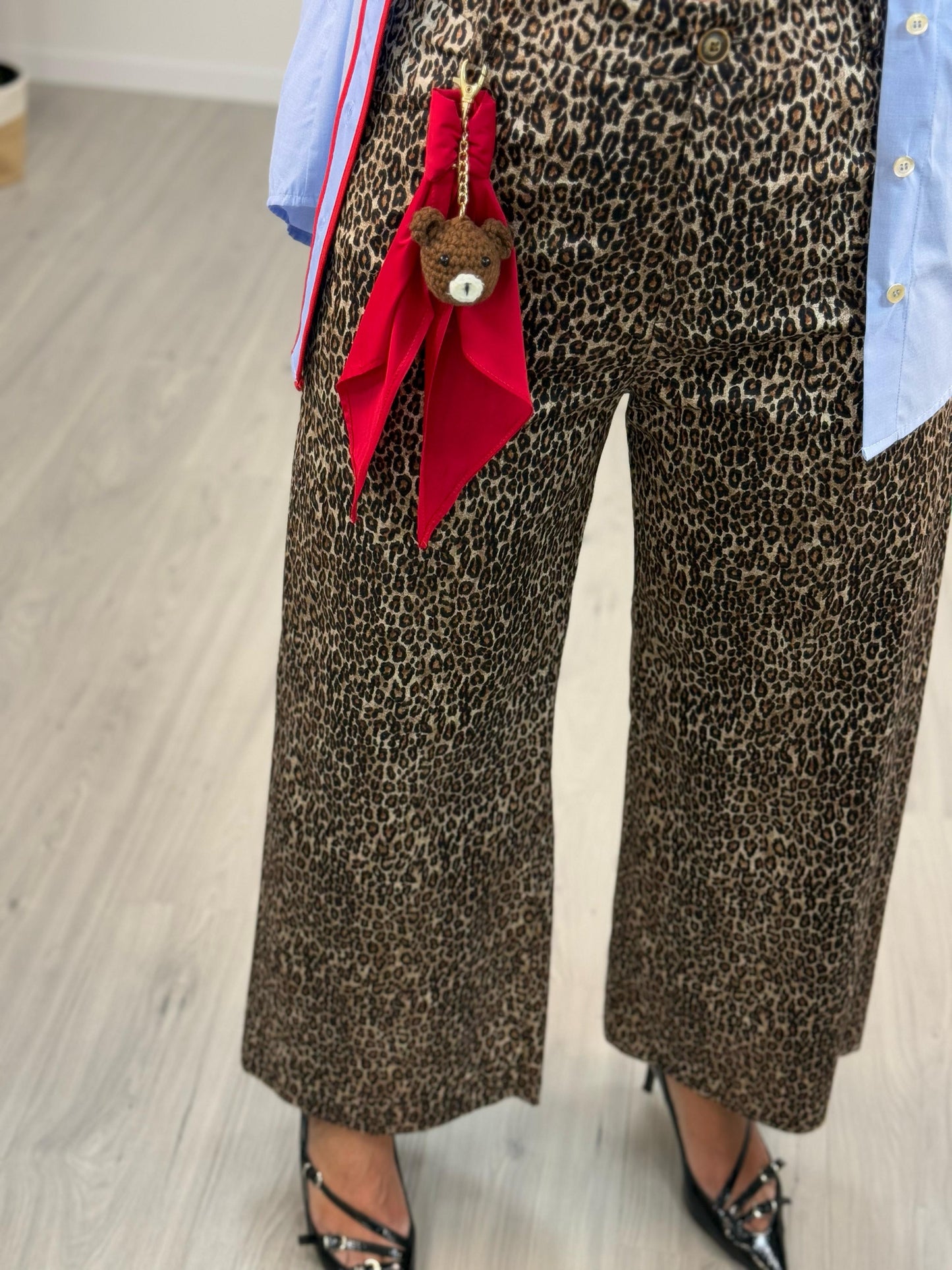 Tensione In Pantalone Maculato