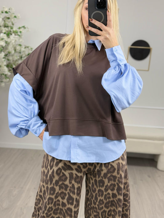 Tensione In Camicia con Gilet