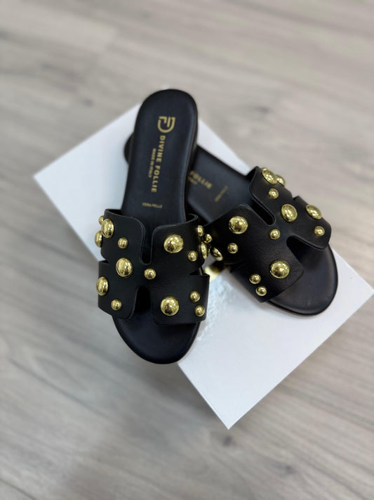 Divine Follie Ciabatte Con Borchie