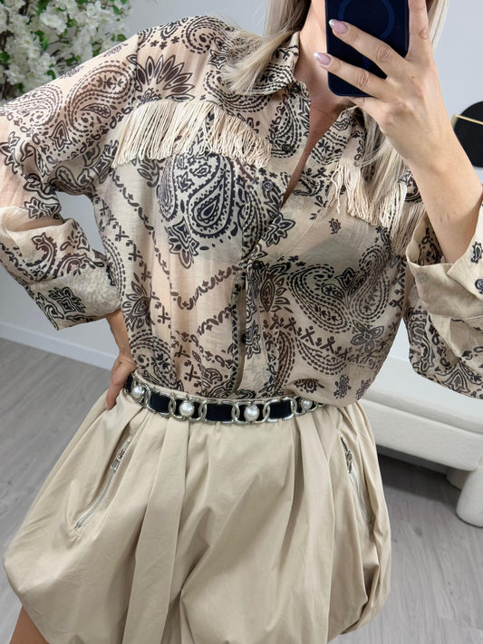 Haveone Camicia Frange