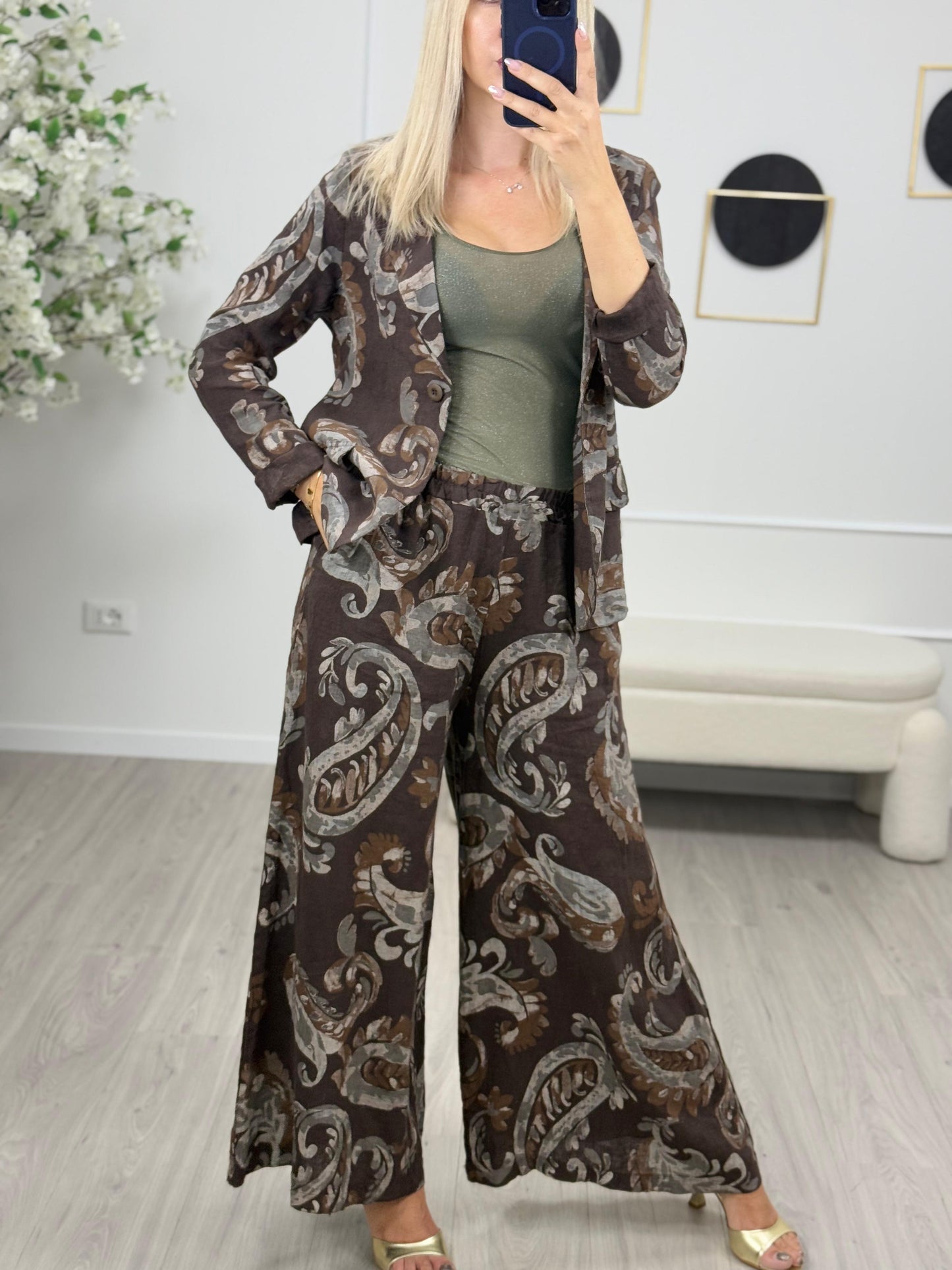 Susy Mix Giacca Lino