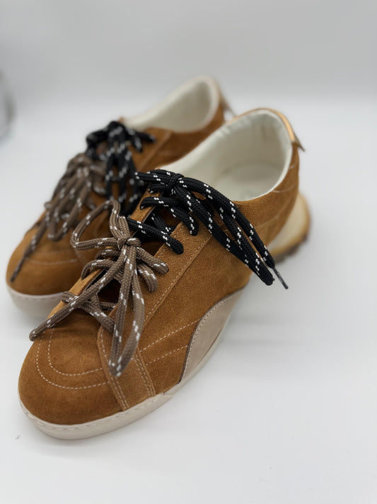 Divine Follie Sneakers Cuoio