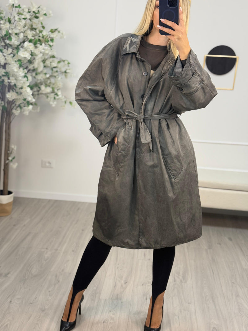 Souvenir Cappotto Donna Misto Cotone Elegante