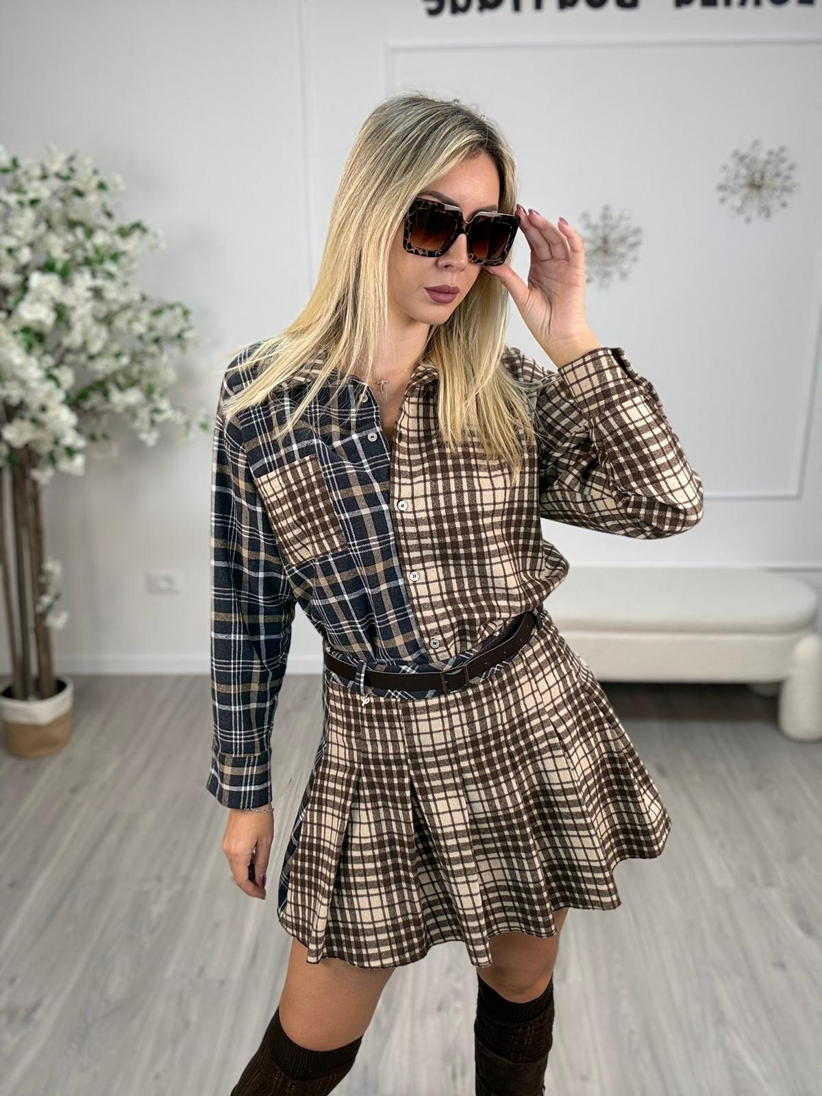 Camicia Check Bicolore Phlia Loft