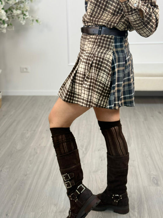 Gonna Check Bicolore Philia Loft