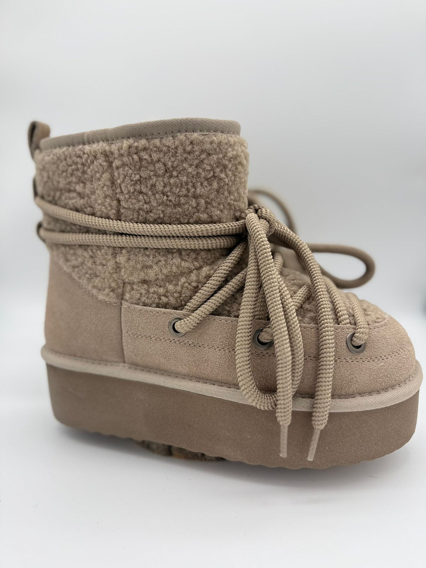 Stivaletto doposcì teddy beige - Ovyè