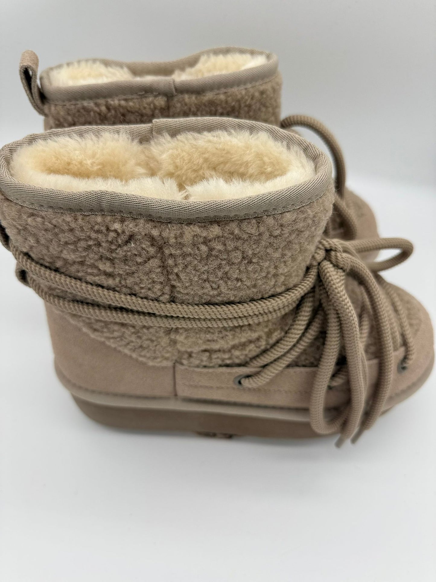 Stivaletto doposcì teddy beige - Ovyè