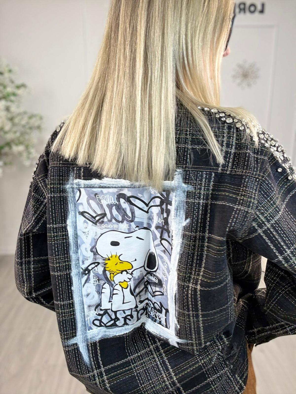 Camicia Strass -Dipinta a mano Corsaro