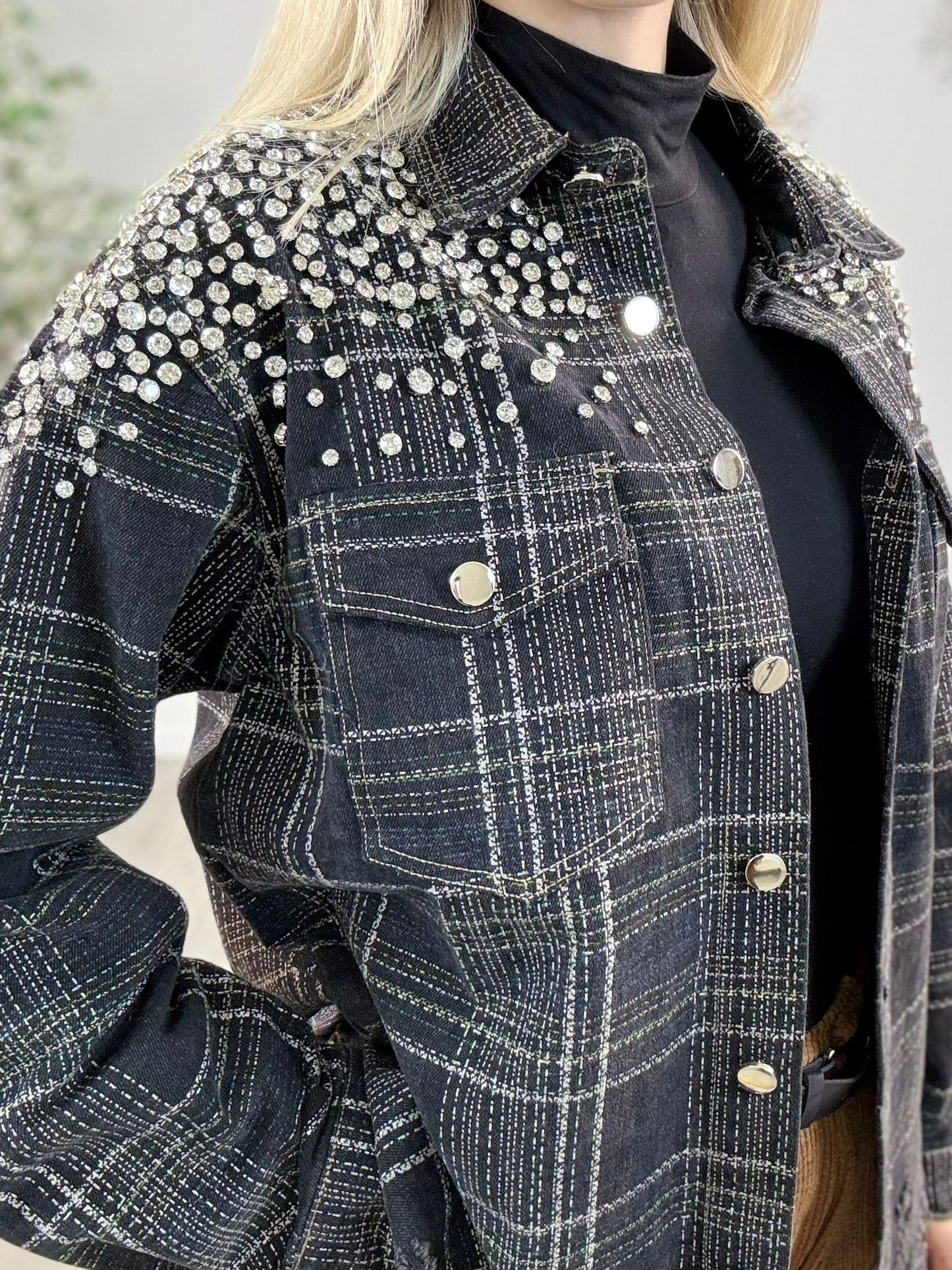 Camicia Strass -Dipinta a mano Corsaro