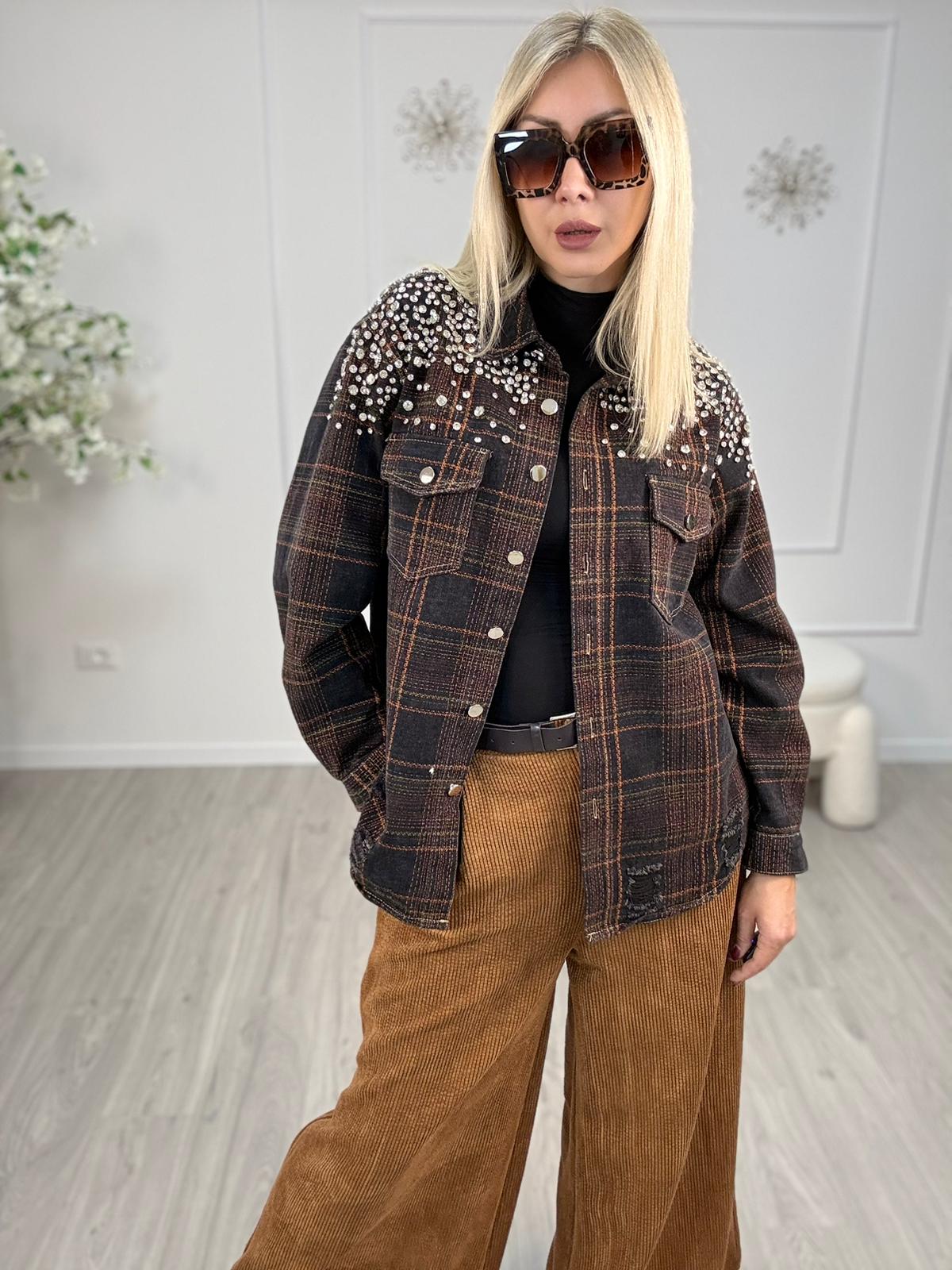 Camicia Strass - Dipinta a mano Corsaro