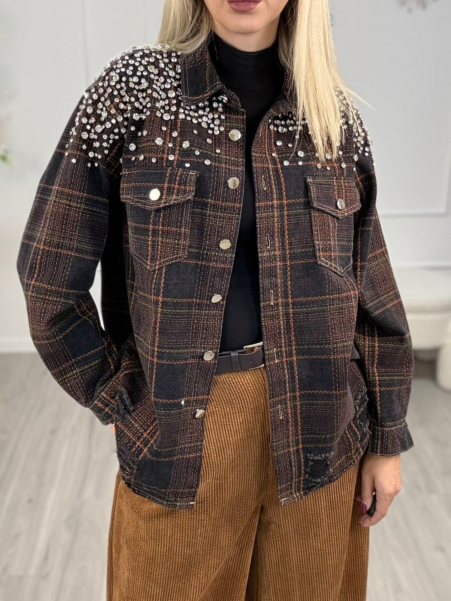 Camicia Strass - Dipinta a mano Corsaro