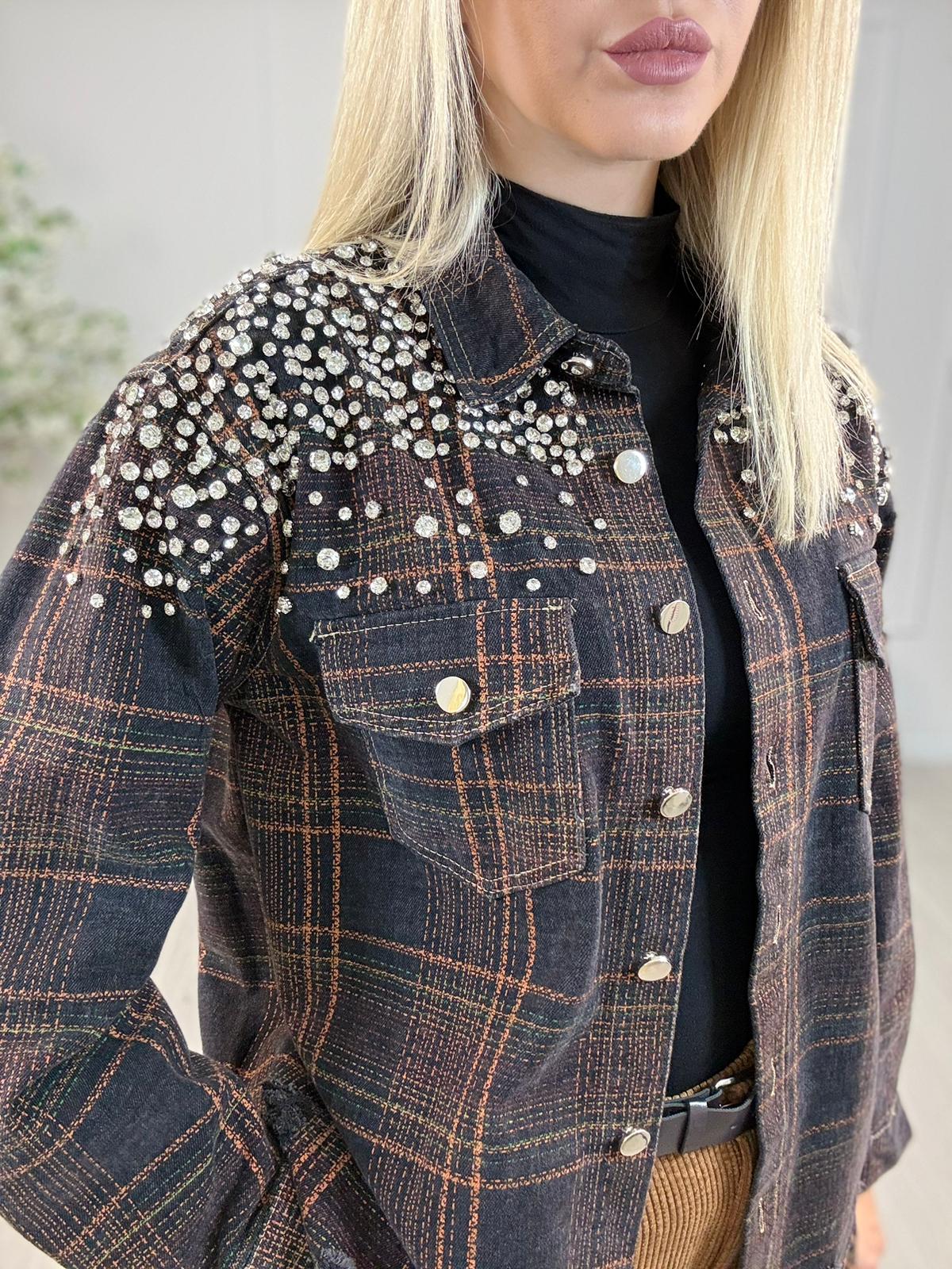 Camicia Strass - Dipinta a mano Corsaro