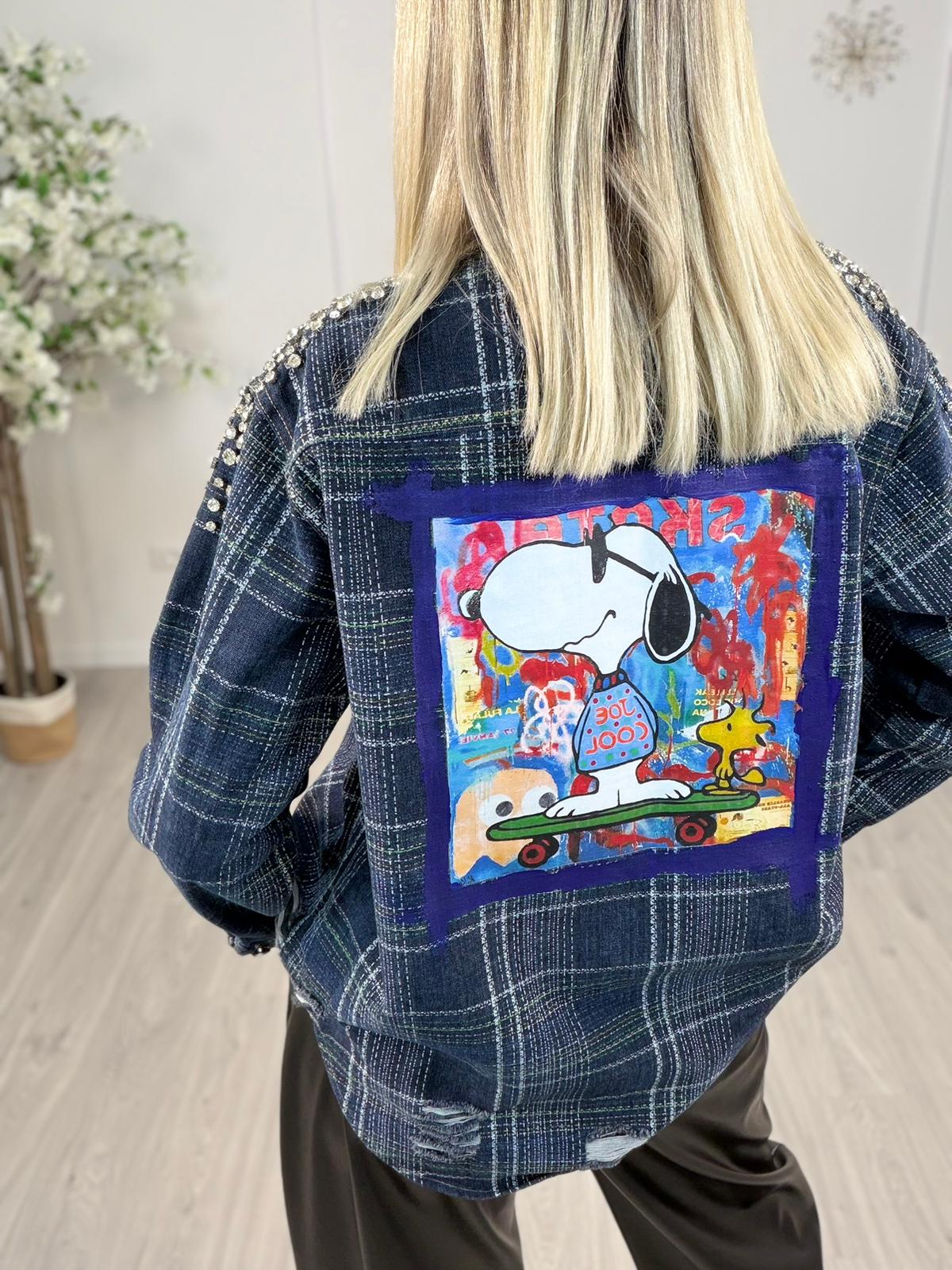 Camicia Strass -Dipinta a mano Corsaro