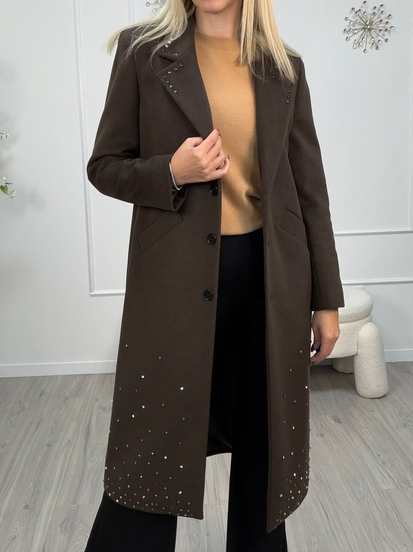 Cappotto Strass Susy Mix