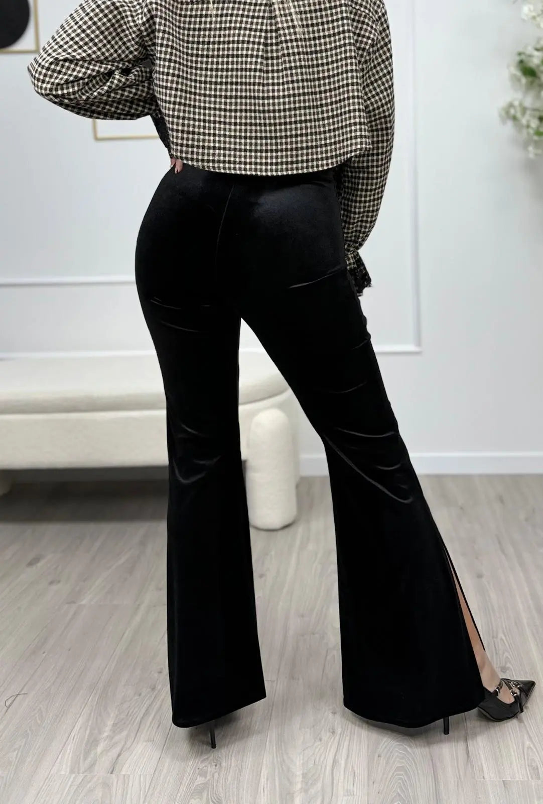 HAVEONE Pantalone Ciniglia
