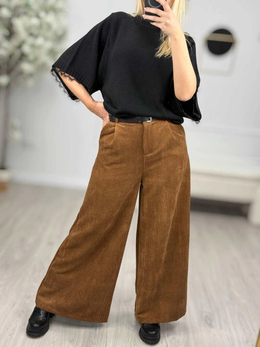 HAVEONE Pantalone Palazzo