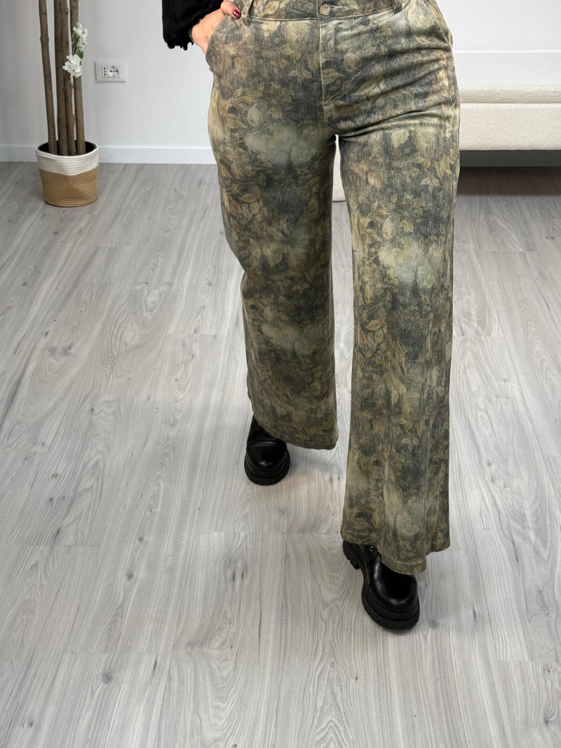 King Kong Pantalone Donna Floreale