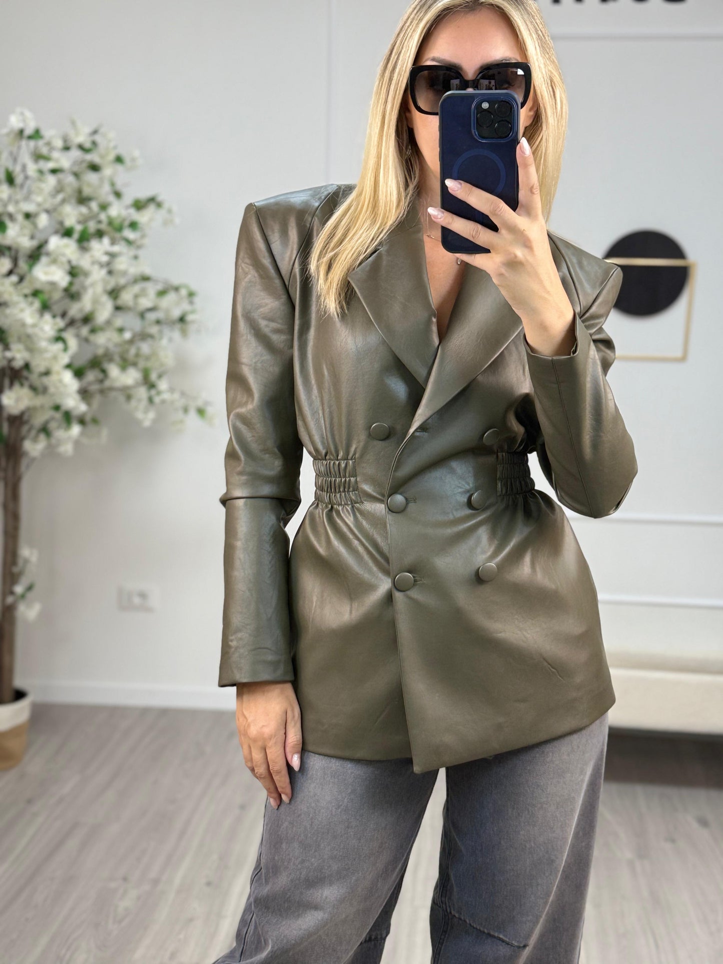 Giacca Ecopelle Silence Limited