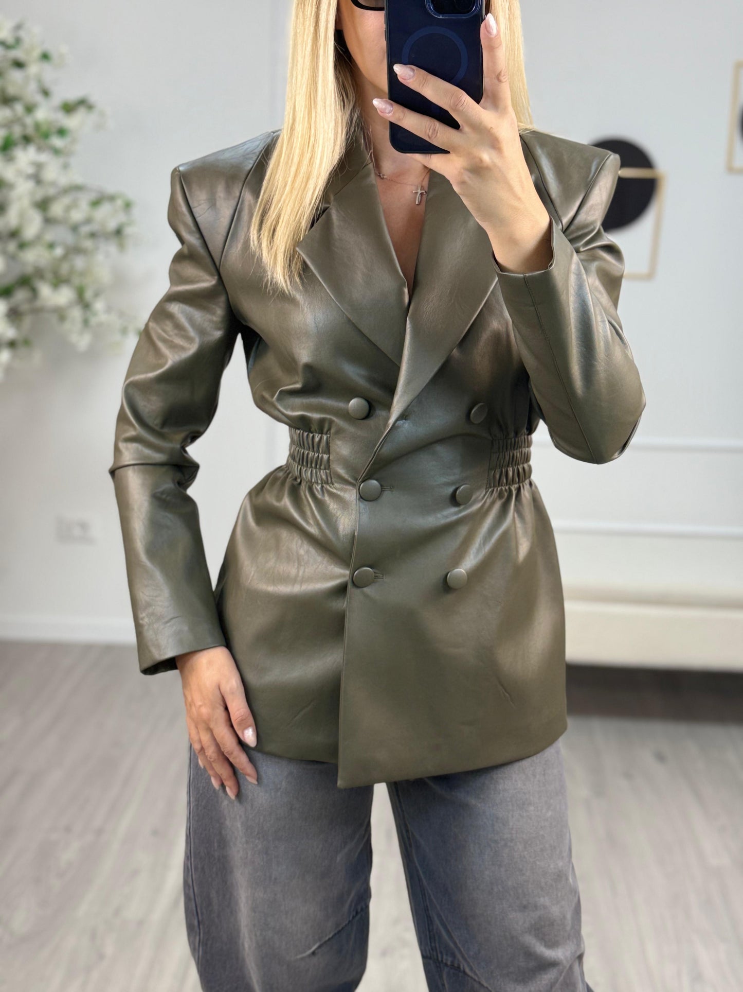 Giacca Ecopelle Silence Limited