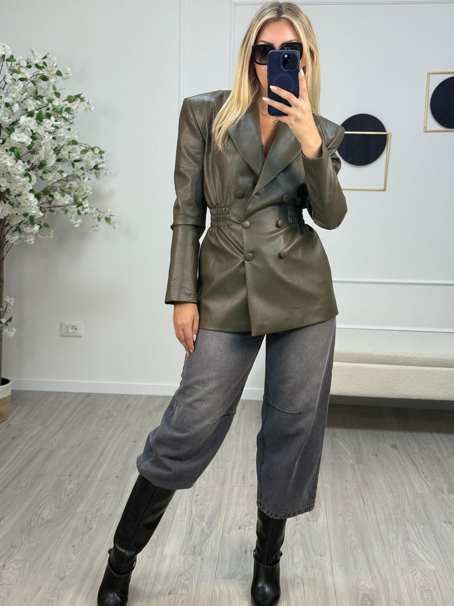 Giacca Ecopelle Silence Limited