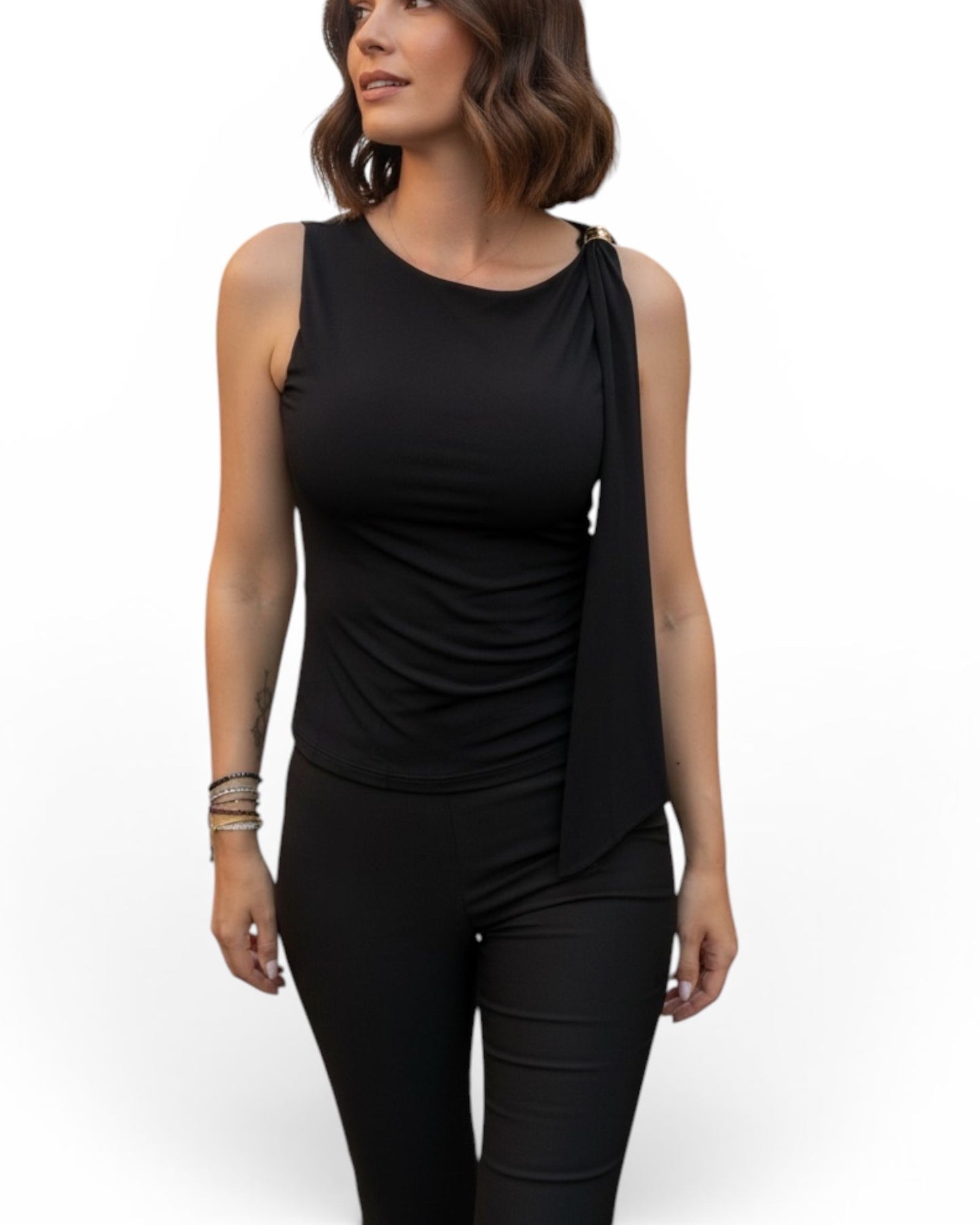 Top Monospalla con Anello Susy Mix