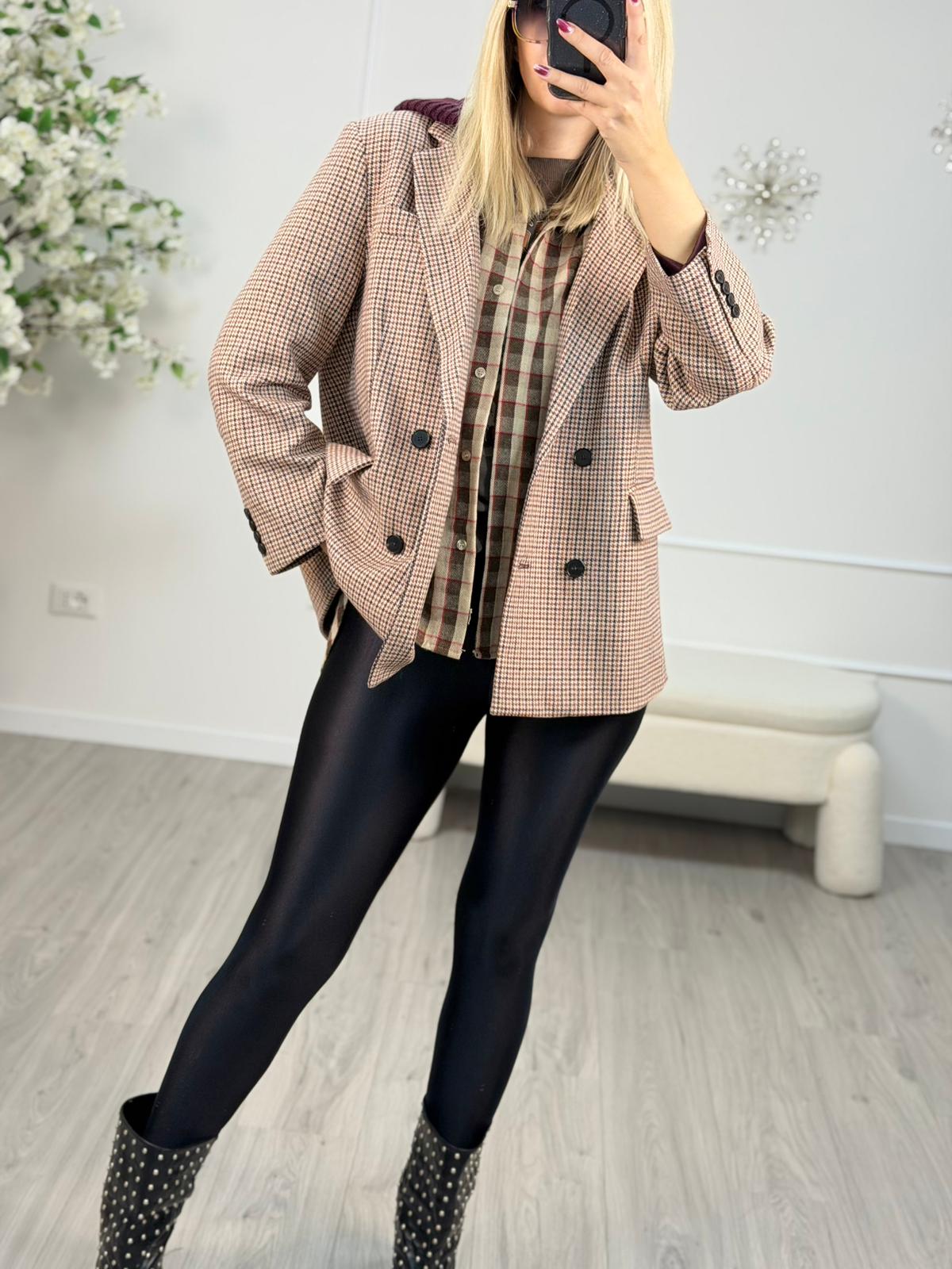 Giacca Cappuccio Bordo- Vicolo