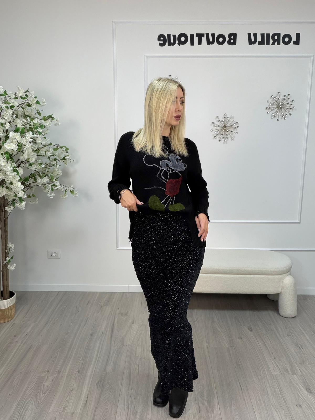 Gonna Lunga Paillette Susy Mix