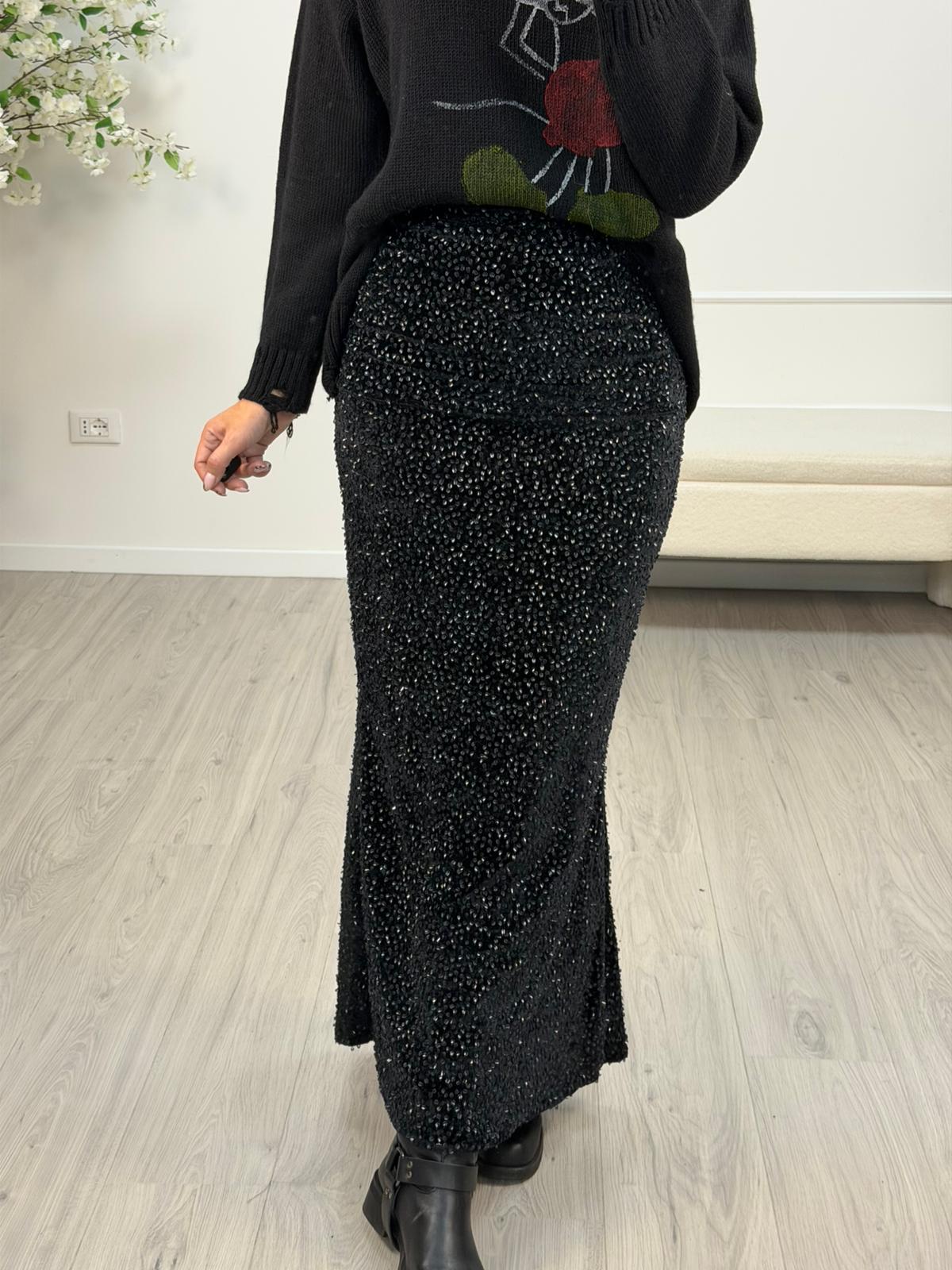 Gonna Lunga Paillette Susy Mix